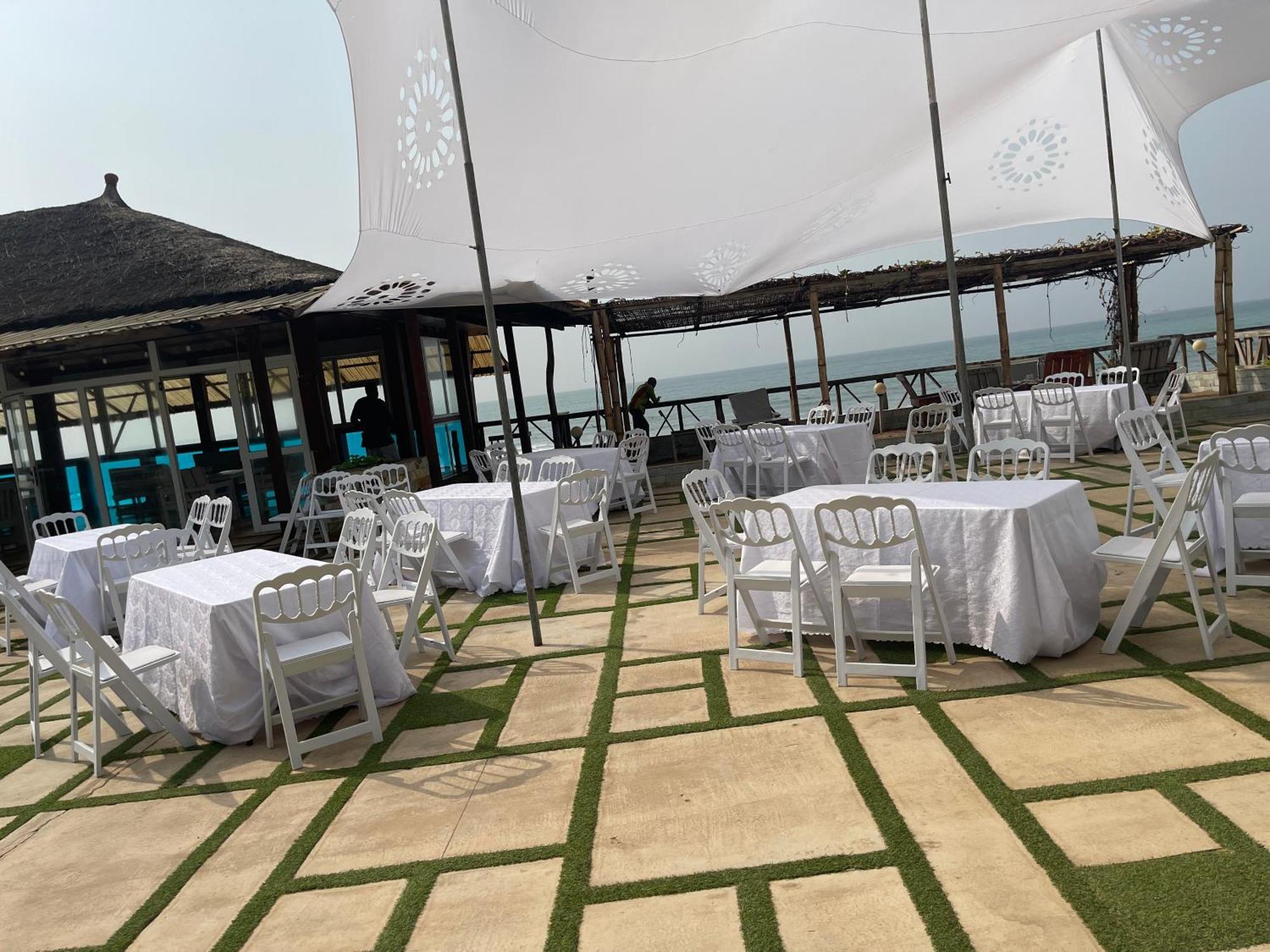 Ocean Green Beach Resorts And Villas Prampram Exterior foto